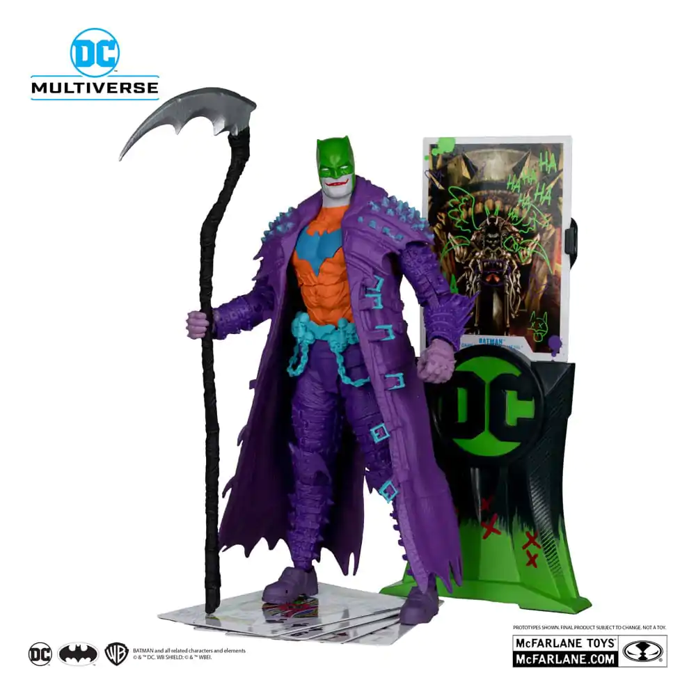 DC Multiverse Figurka Akcji Batman (Dark Nights: Death Metal) Jokerized (Gold Label) 18 cm zdjęcie produktu