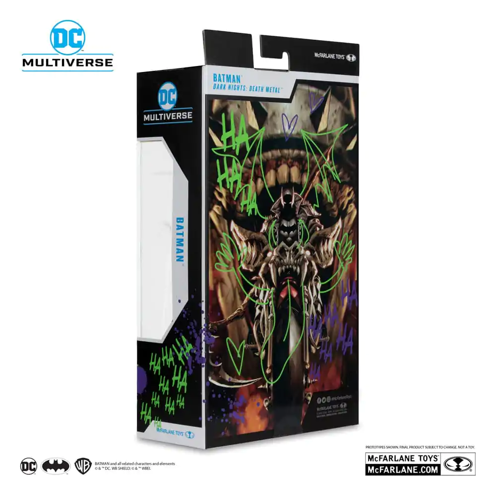 DC Multiverse Figurka Akcji Batman (Dark Nights: Death Metal) Jokerized (Gold Label) 18 cm zdjęcie produktu