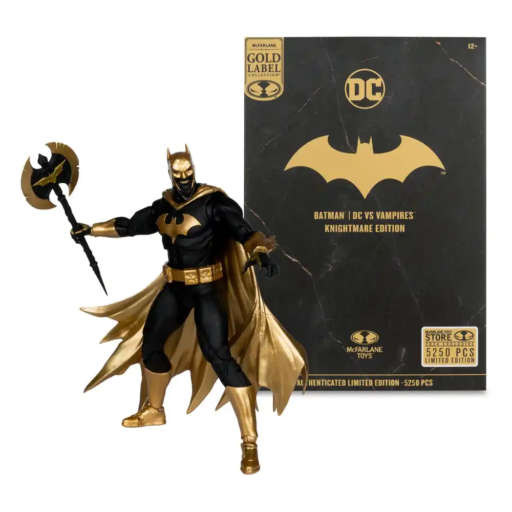 DC Multiverse Figurka Akcji Batman (DC vs Vampires) Knightmare Edition (Gold Label) 18 cm zdjęcie produktu