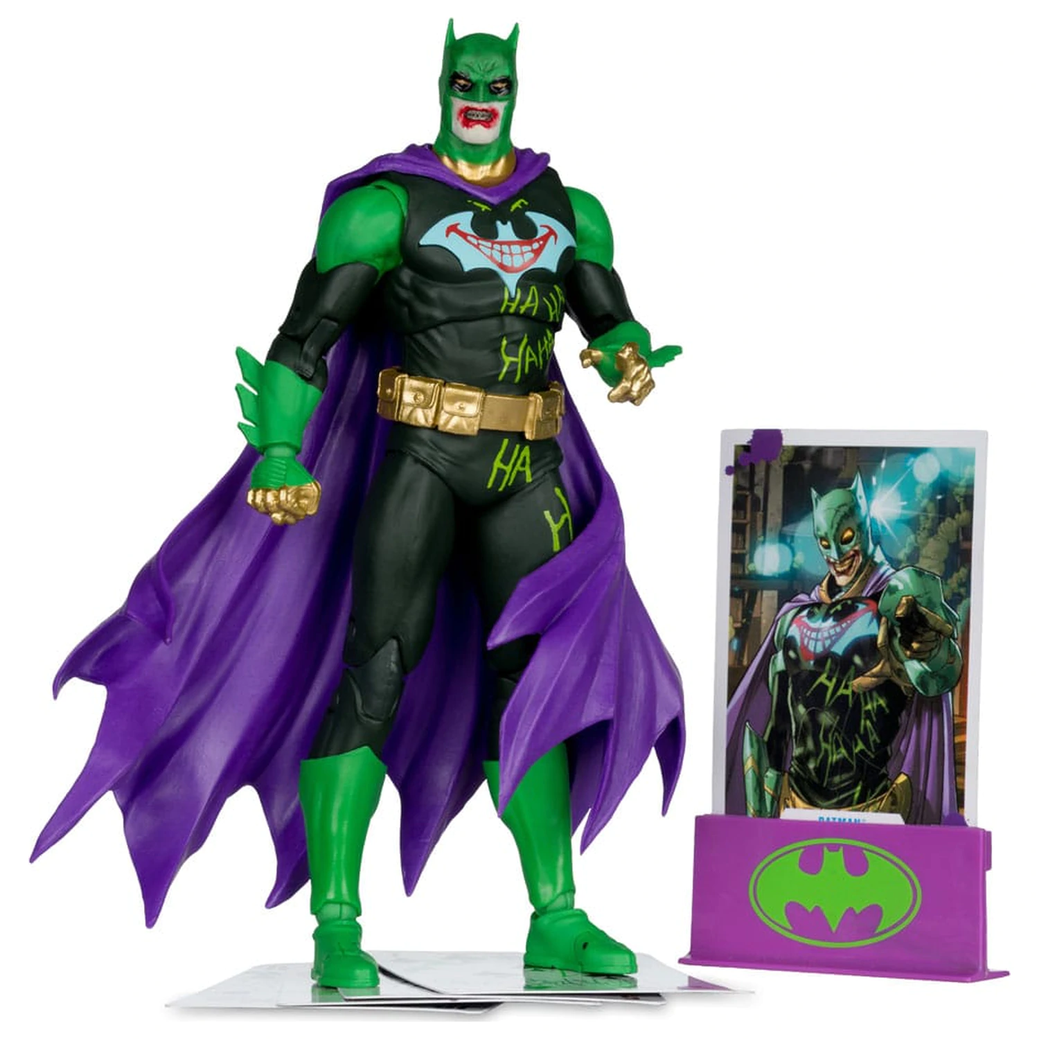 DC Multiverse Figurka akcji Batman (Joker War) (Jokerized) (Gold Label) 18 cm zdjęcie produktu