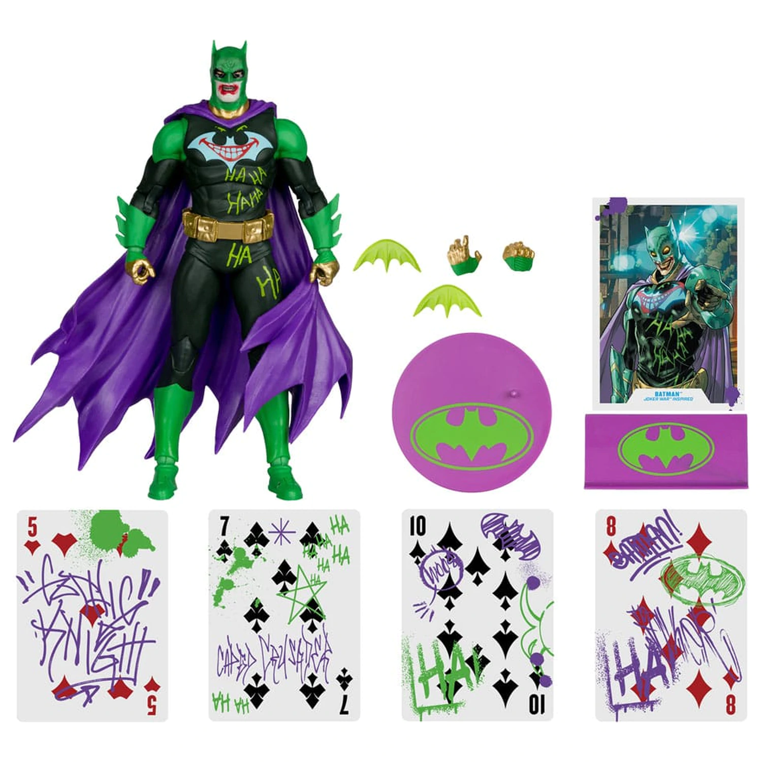 DC Multiverse Figurka akcji Batman (Joker War) (Jokerized) (Gold Label) 18 cm zdjęcie produktu