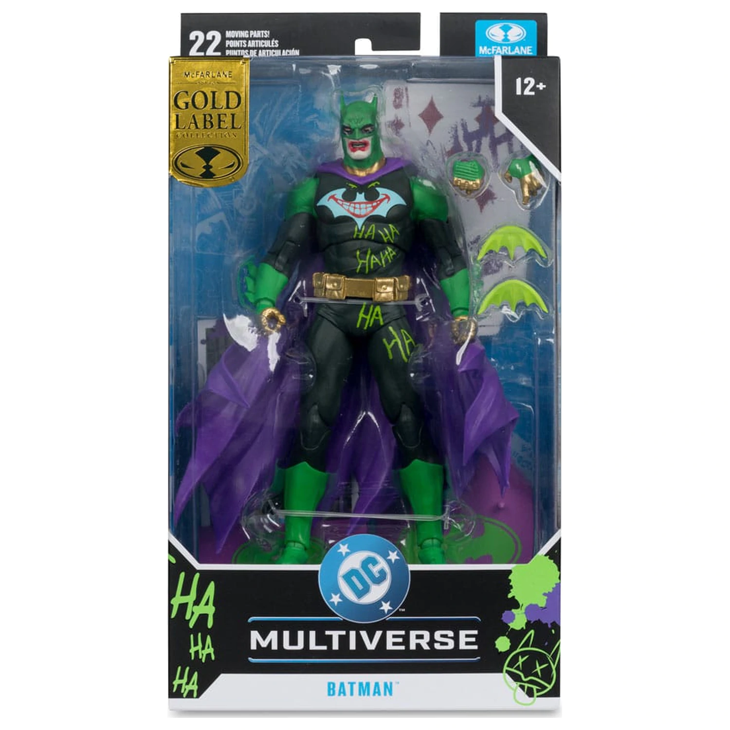 DC Multiverse Figurka akcji Batman (Joker War) (Jokerized) (Gold Label) 18 cm zdjęcie produktu