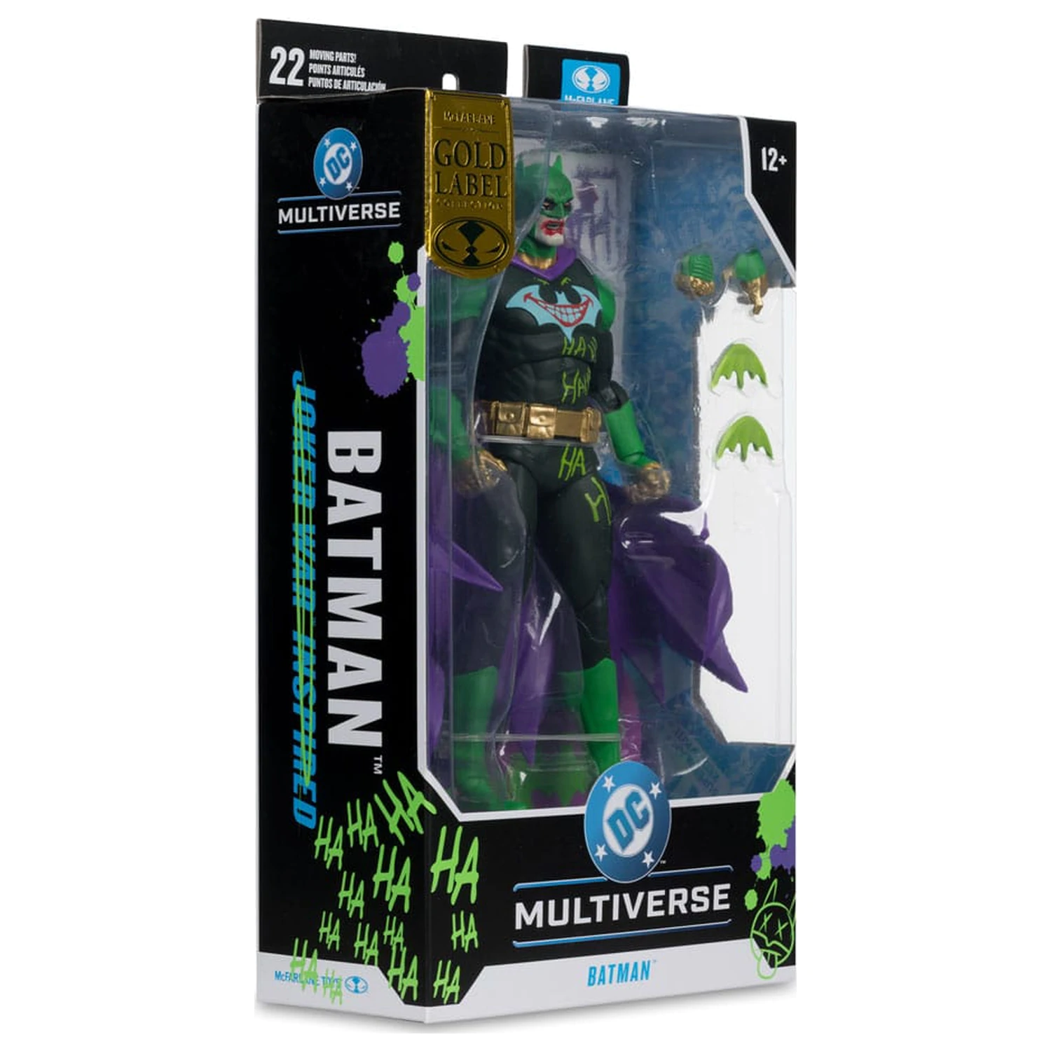 DC Multiverse Figurka akcji Batman (Joker War) (Jokerized) (Gold Label) 18 cm zdjęcie produktu