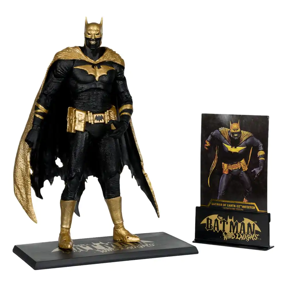 DC Multiverse Figurka Akcji Batman of Earth-22 Infected (Dark Metal) Knightmare Edition (Gold Label) 18 cm zdjęcie produktu