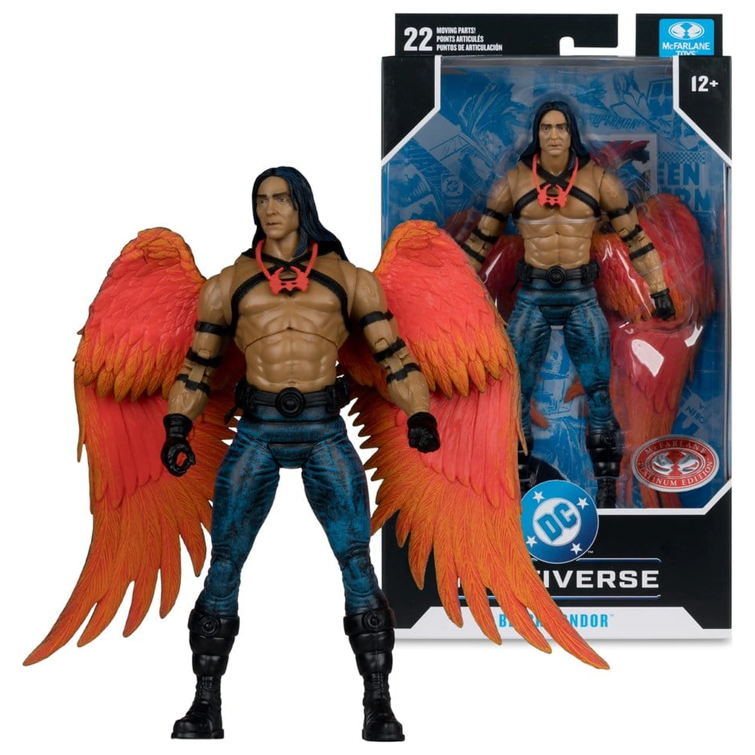 DC Multiverse Figurka Black Condor (DC Classic) (Red Platinum Edition) 27 cm zdjęcie produktu