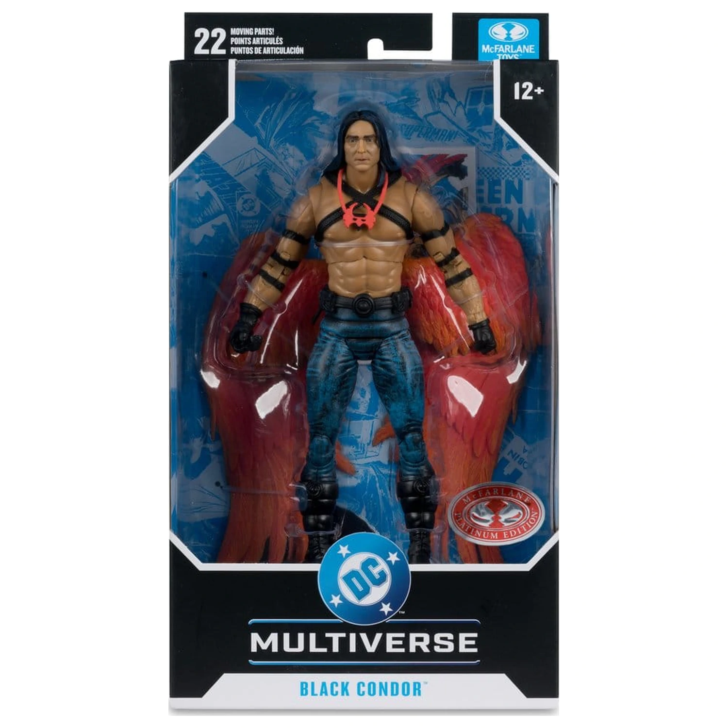 DC Multiverse Figurka Black Condor (DC Classic) (Red Platinum Edition) 27 cm zdjęcie produktu