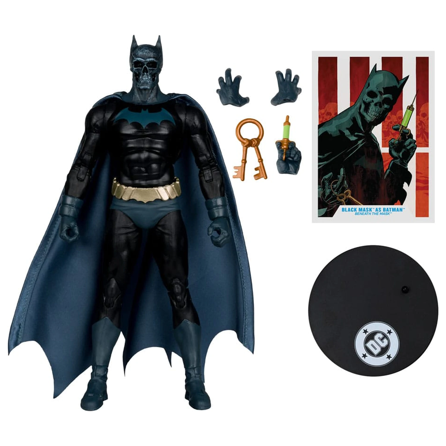 DC Multiverse Figurka akcji Black Mask jako Batman (Beneath the Mask) 18 cm zdjęcie produktu