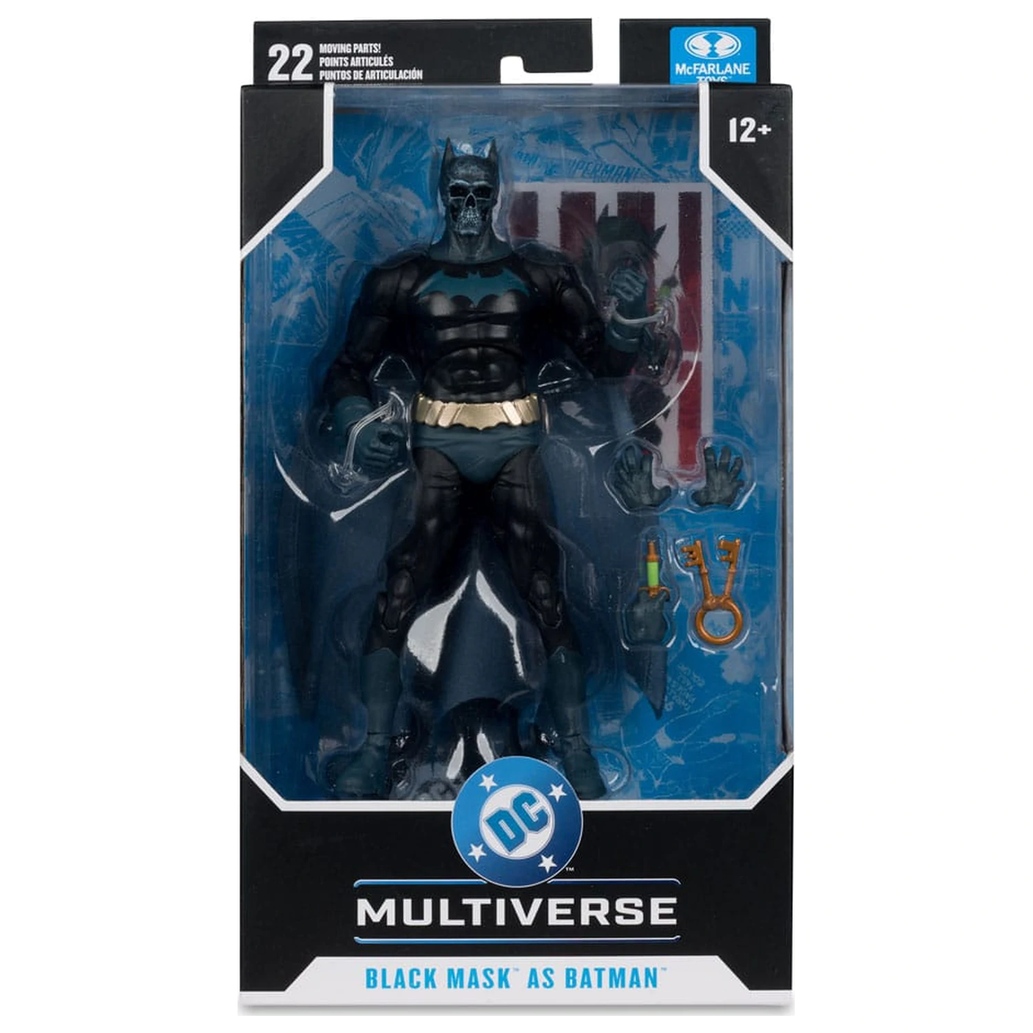 DC Multiverse Figurka akcji Black Mask jako Batman (Beneath the Mask) 18 cm zdjęcie produktu