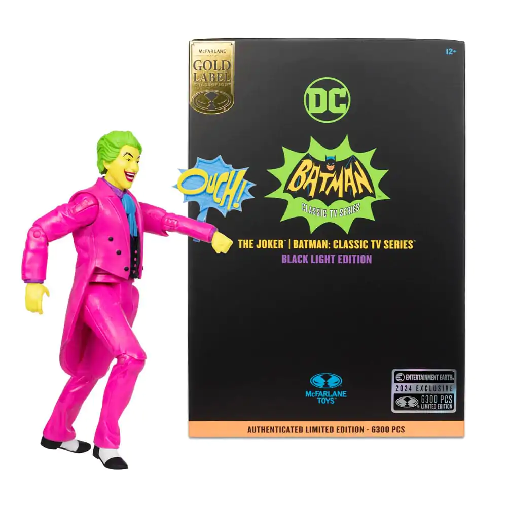 DC Multiverse Figurka Akcji BM66 The Joker (Black Light) (Gold Label) 18 cm zdjęcie produktu