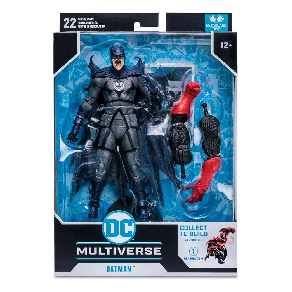 DC Multiverse Zbuduj Figurkę Akcji Batman (Blackest Night) 18 cm zdjęcie produktu