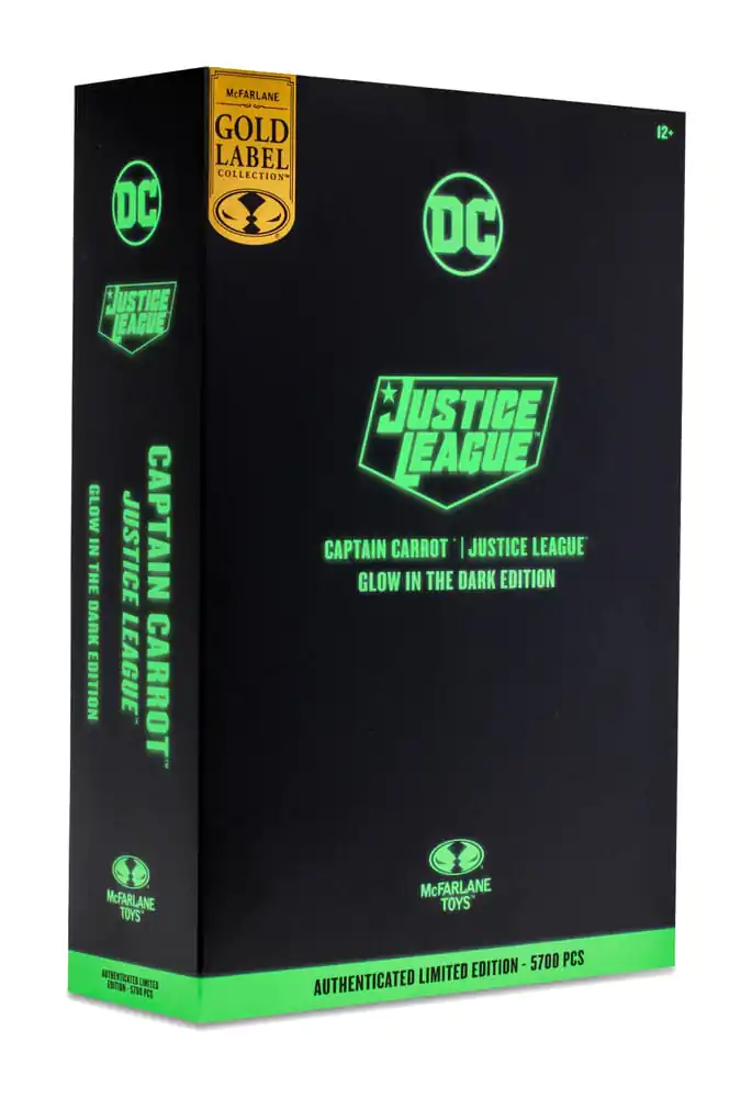 DC Multiverse Figurka Akcji Kapitan Marchewka (Justice League Incarnate) Glow In The Dark Edition (Gold Label) 18 cm zdjęcie produktu