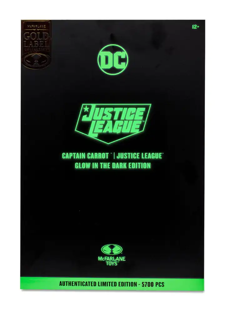 DC Multiverse Figurka Akcji Kapitan Marchewka (Justice League Incarnate) Glow In The Dark Edition (Gold Label) 18 cm zdjęcie produktu