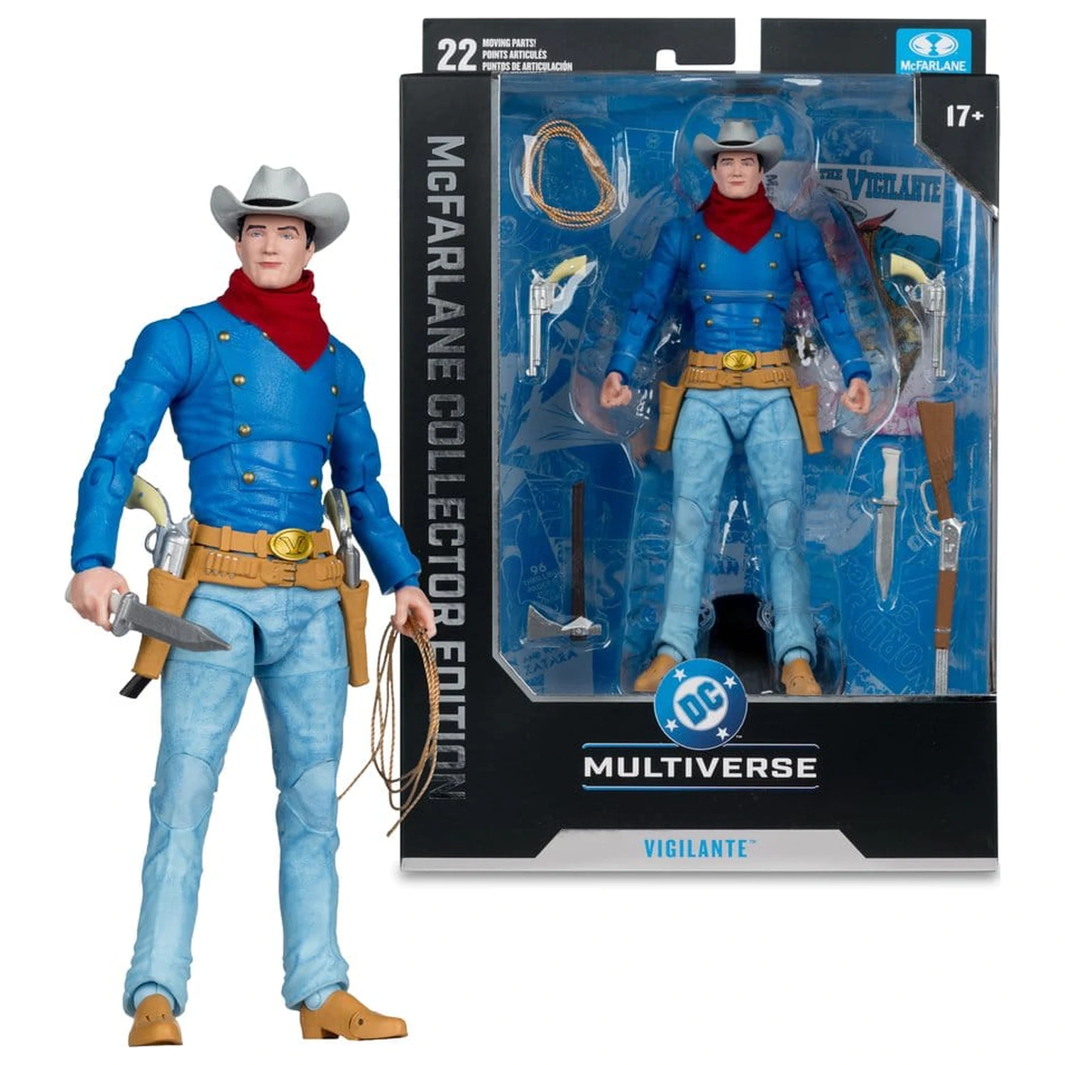 DC Multiverse Collector Edition Action Figure Vigilante (All Star Squadron) (Collector Edition #56) 18 cm zdjęcie produktu