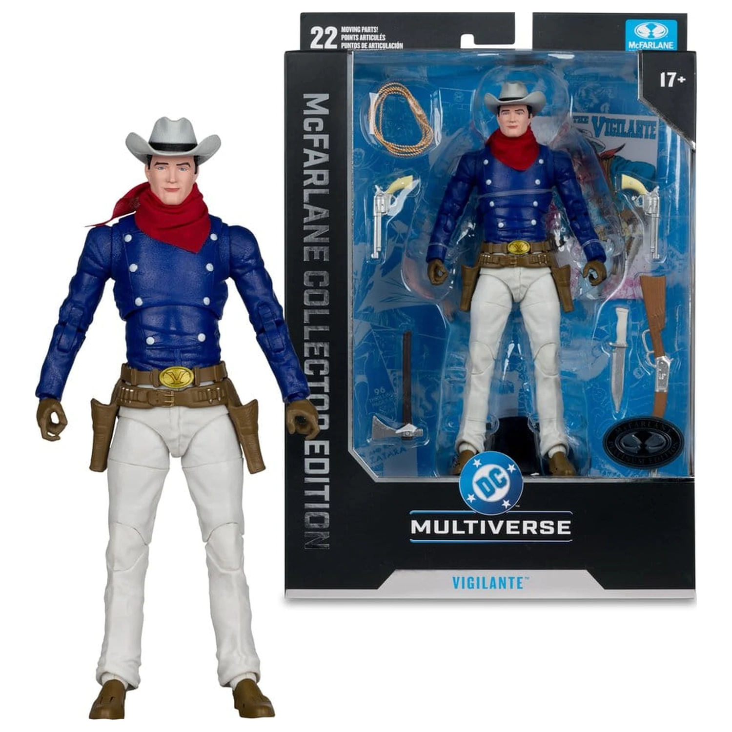DC Multiverse Collector Edition Action Figure Vigilante (All Star Squadron) (Collector Edition #56) 18 cm zdjęcie produktu