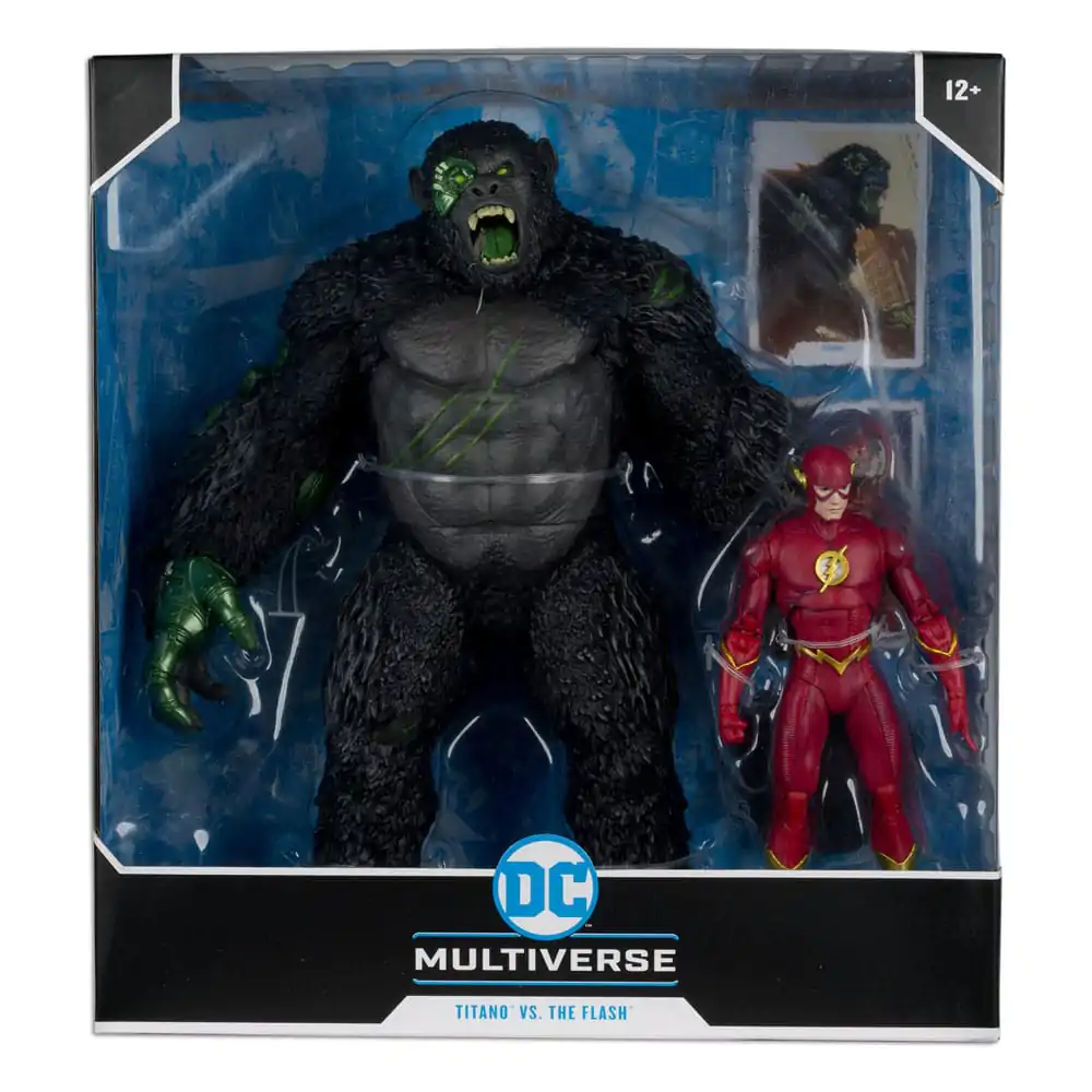 DC Multiverse Figurka Akcji 2-Pack Flash vs. Titano 18 cm zdjęcie produktu