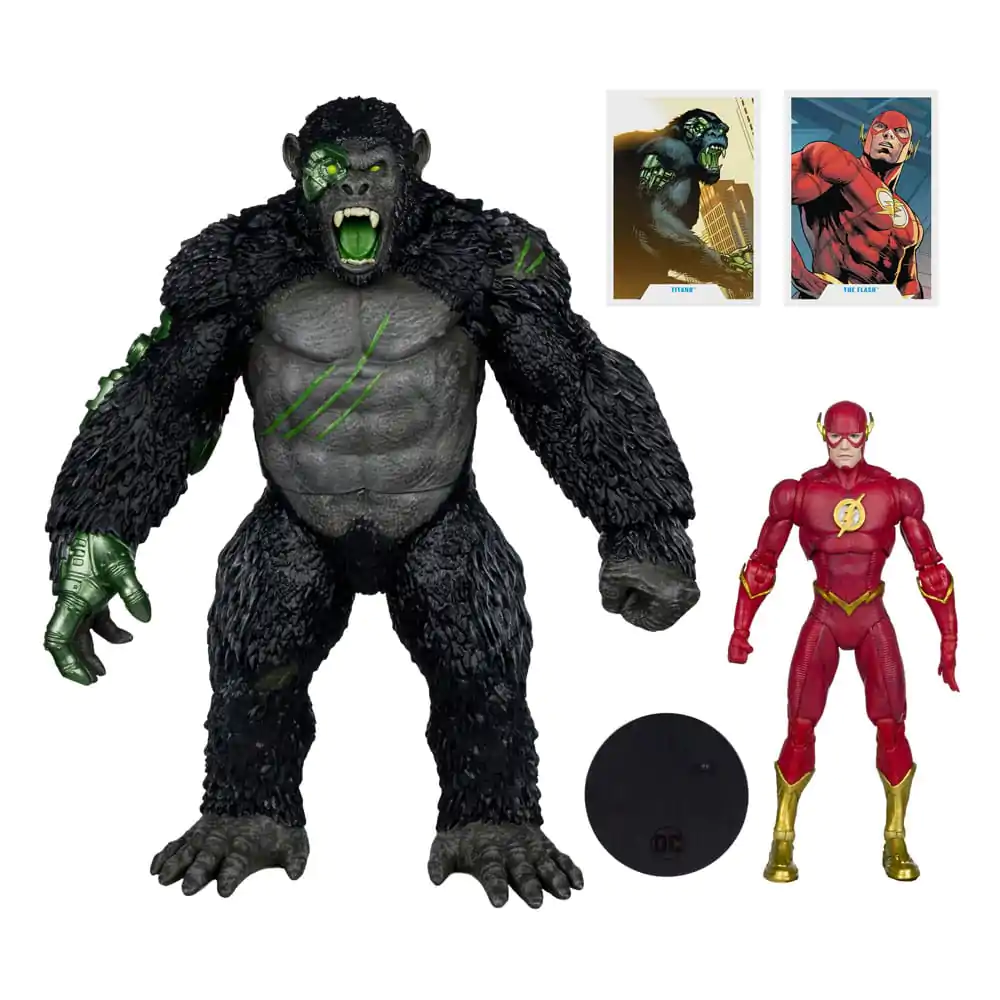 DC Multiverse Figurka Akcji 2-Pack Flash vs. Titano 18 cm zdjęcie produktu