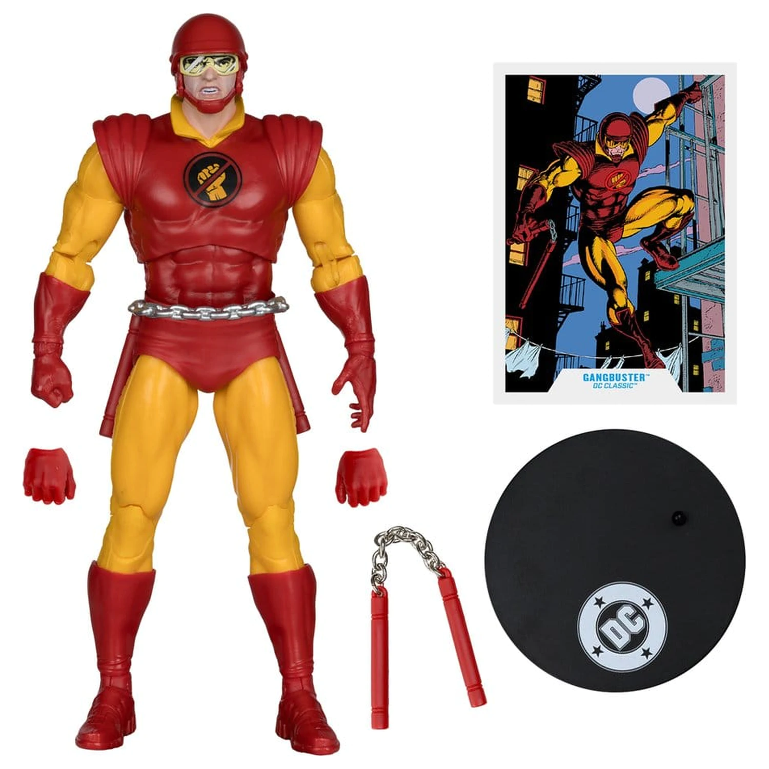 DC Multiverse figurka akcji Gangbuster (DC Classic) (Red Platinum Edition) 18 cm zdjęcie produktu