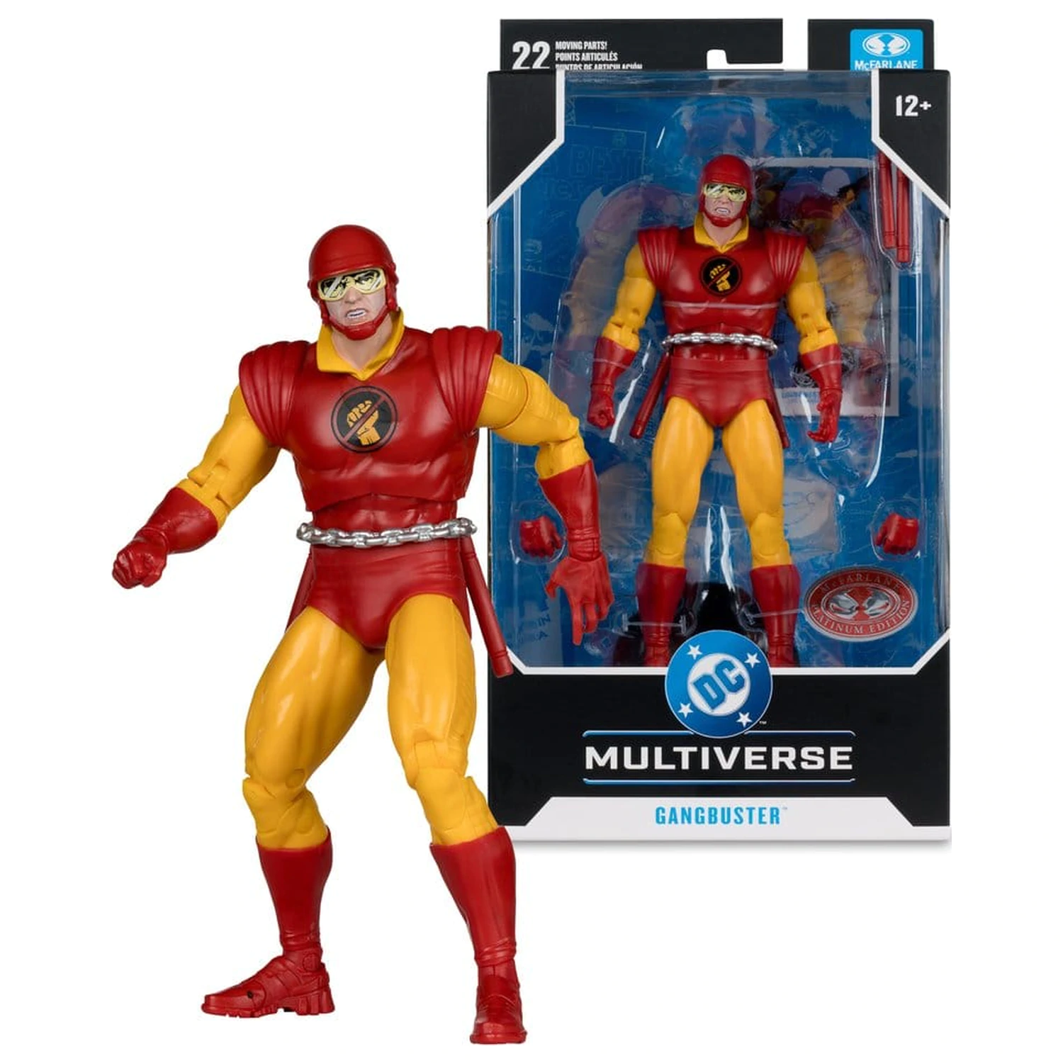 DC Multiverse figurka akcji Gangbuster (DC Classic) (Red Platinum Edition) 18 cm zdjęcie produktu