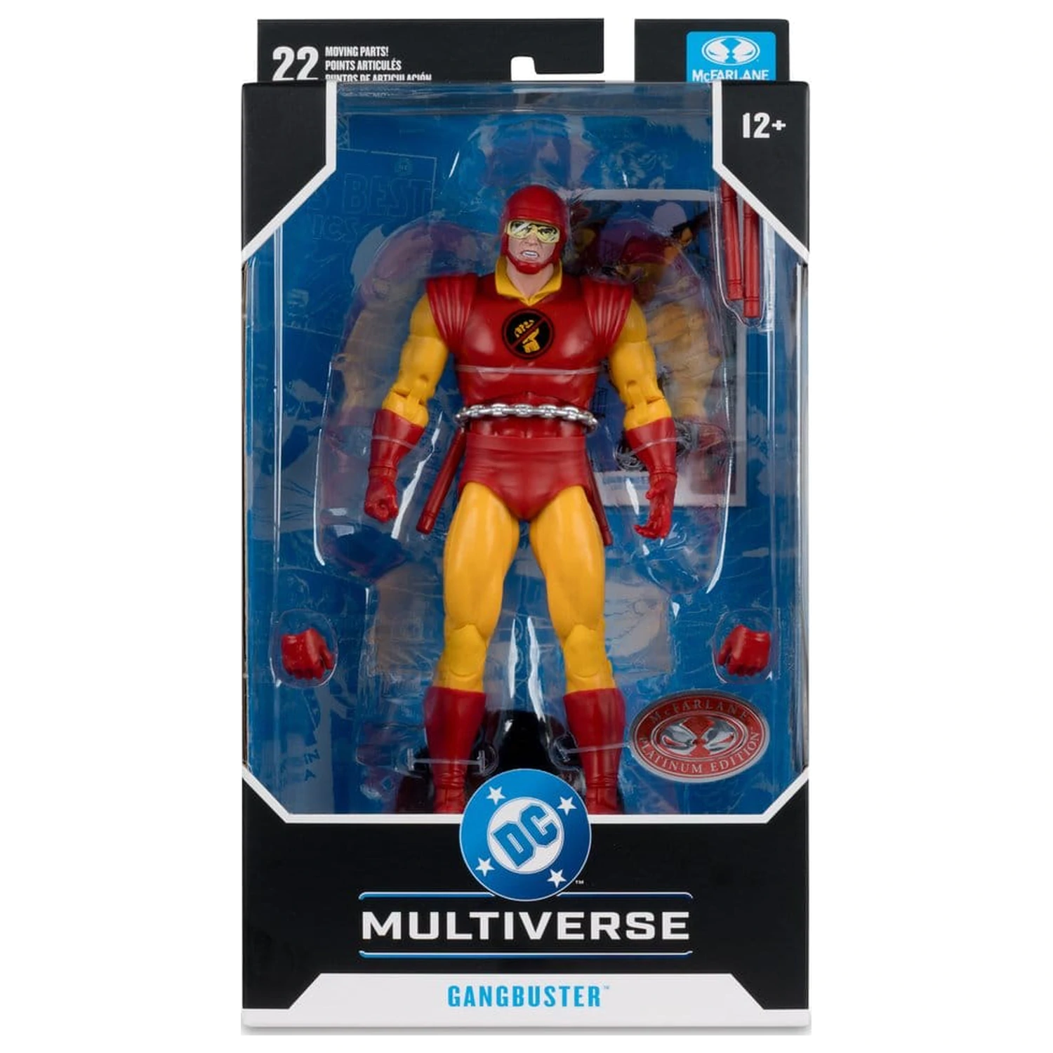 DC Multiverse figurka akcji Gangbuster (DC Classic) (Red Platinum Edition) 18 cm zdjęcie produktu