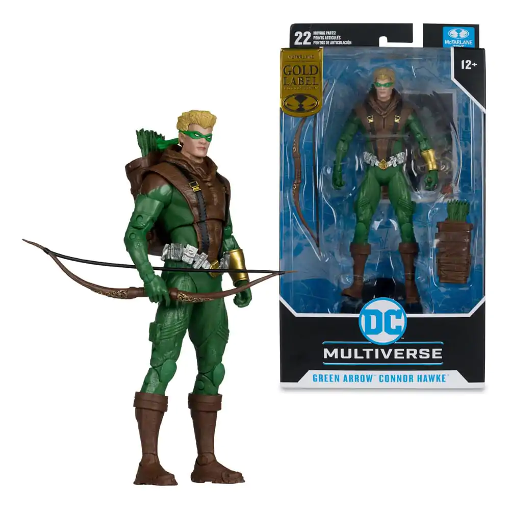 DC Multiverse Figurka Akcji Green Arrow (Gold Label) 18 cm zdjęcie produktu