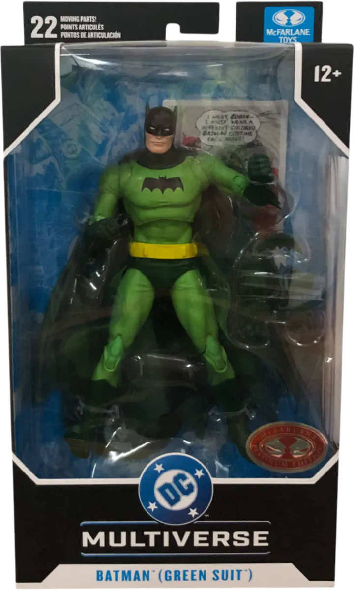 DC Multiverse Figurka Akcji Green Batman (Green Suit) (Red Platinum Edition) 18 cm zdjęcie produktu