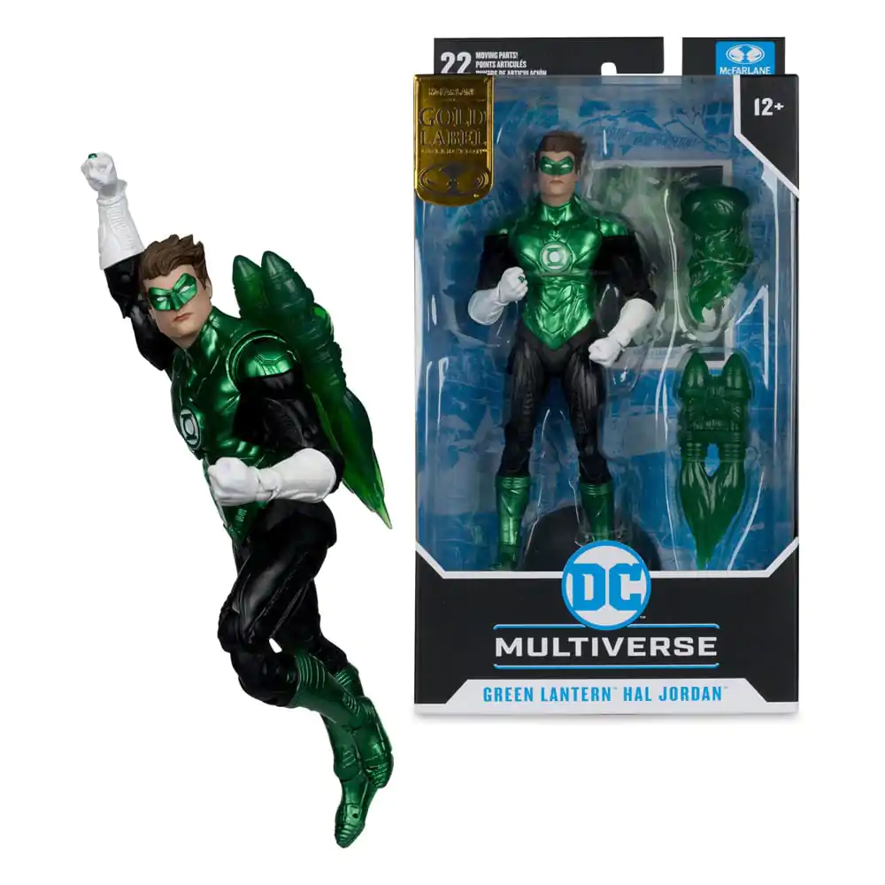 DC Multiverse Figurka Akcji Green Lantern (Hal Jordan) (Green Lanterns) (Gold Label) 18 cm zdjęcie produktu