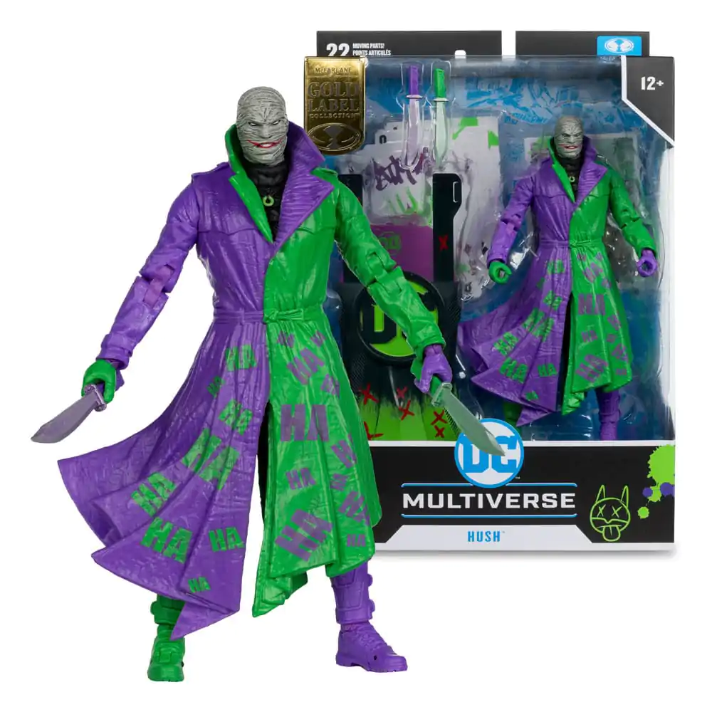 Figurka Akcji DC Multiverse Hush (Batman: Hush) Jokerized (Gold Label) 18 cm zdjęcie produktu