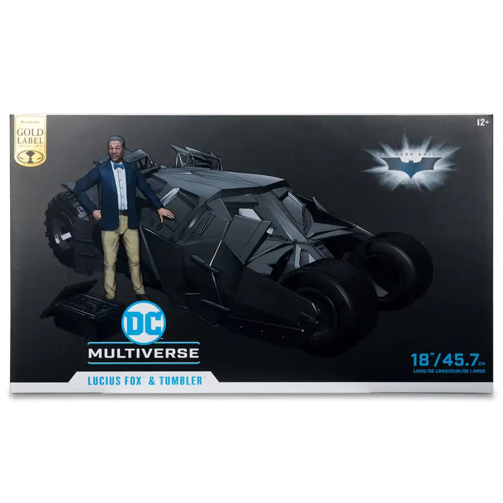 DC Multiverse Pojazd Tumbler z Lucjuszem Foxem (The Dark Knight) (Gold Label) zdjęcie produktu