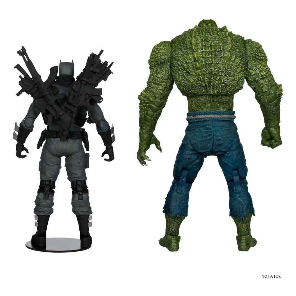 DC Multiverse McFarlane Edycja Kolekcjonerska Figurka Akcji 2-Pack #03 Batman vs. Killer Croc 18 cm zdjęcie produktu