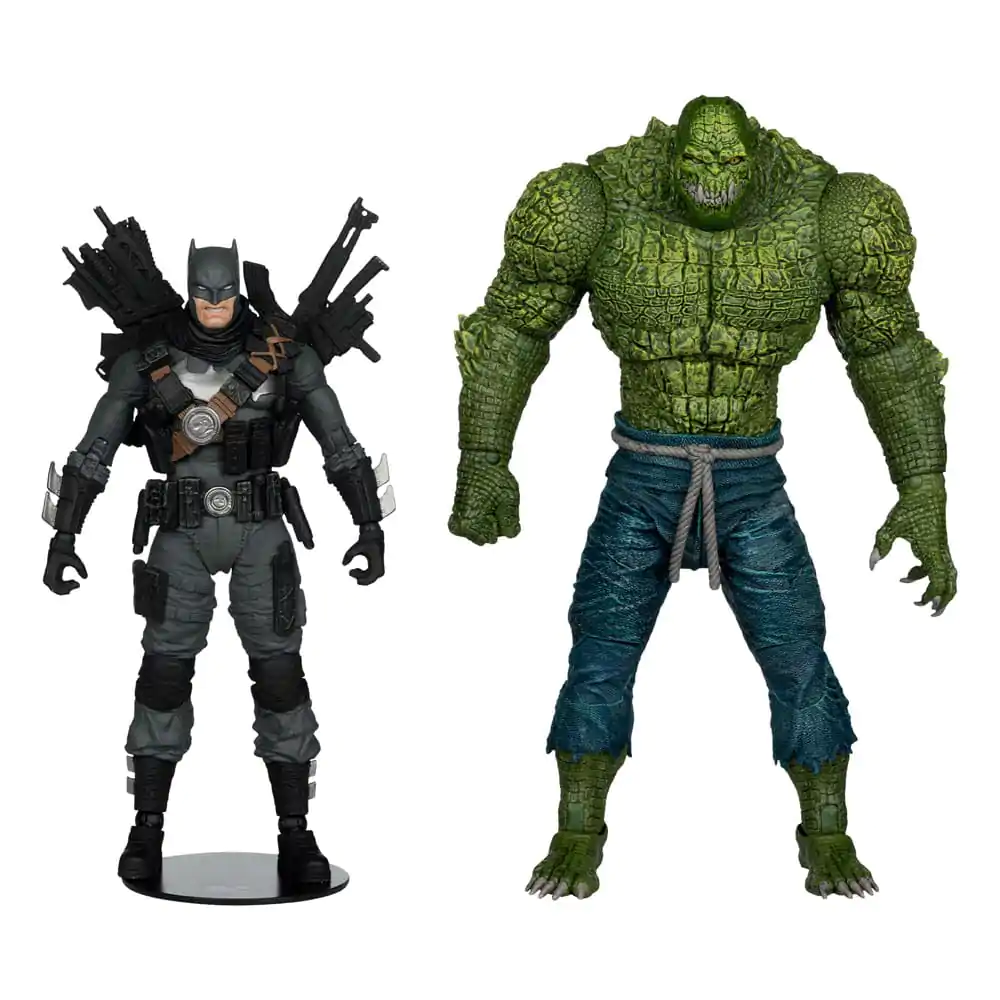 DC Multiverse McFarlane Edycja Kolekcjonerska Figurka Akcji 2-Pack #03 Batman vs. Killer Croc 18 cm zdjęcie produktu