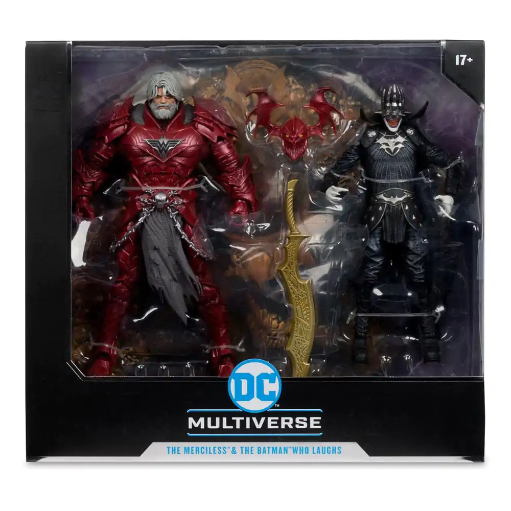 DC Multiverse McFarlane Collector Edition Figurki Akcji Zestaw 2-pak #04 Batman who laughs (Knight Armor) & Merciless (Dark Multiverse) 18 cm zdjęcie produktu