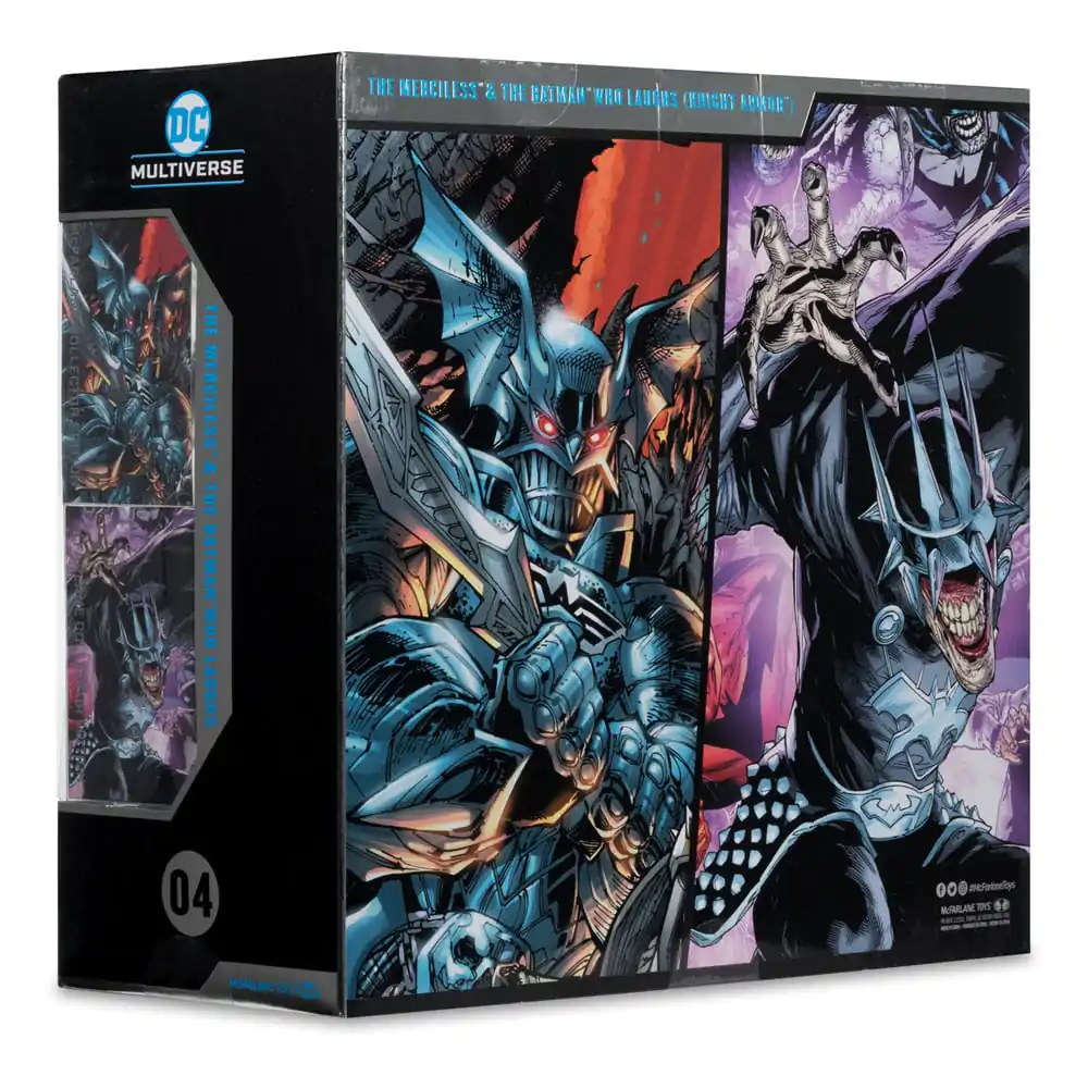 DC Multiverse McFarlane Collector Edition Figurki Akcji Zestaw 2-pak #04 Batman who laughs (Knight Armor) & Merciless (Dark Multiverse) 18 cm zdjęcie produktu