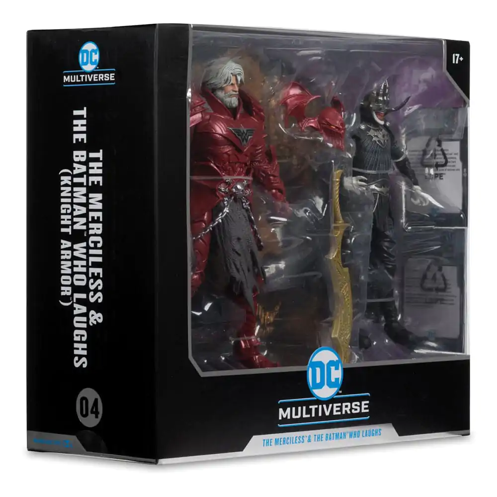 DC Multiverse McFarlane Collector Edition Figurki Akcji Zestaw 2-pak #04 Batman who laughs (Knight Armor) & Merciless (Dark Multiverse) 18 cm zdjęcie produktu