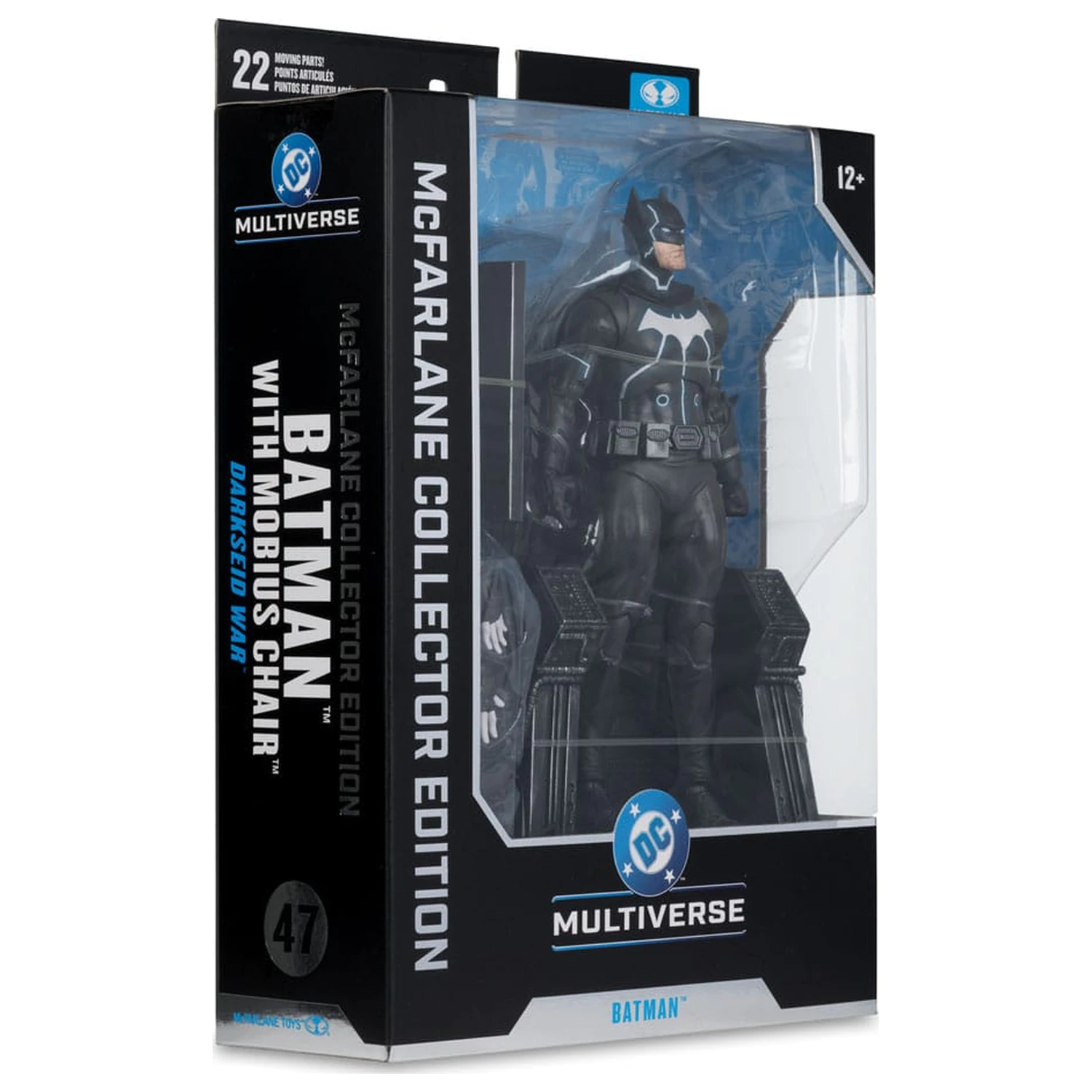 DC Multiverse McFarlane Kolekcjonerska Edycja Figurka #47 Batman i Krzesło Mobiusa (Darkseid War) 18 cm zdjęcie produktu