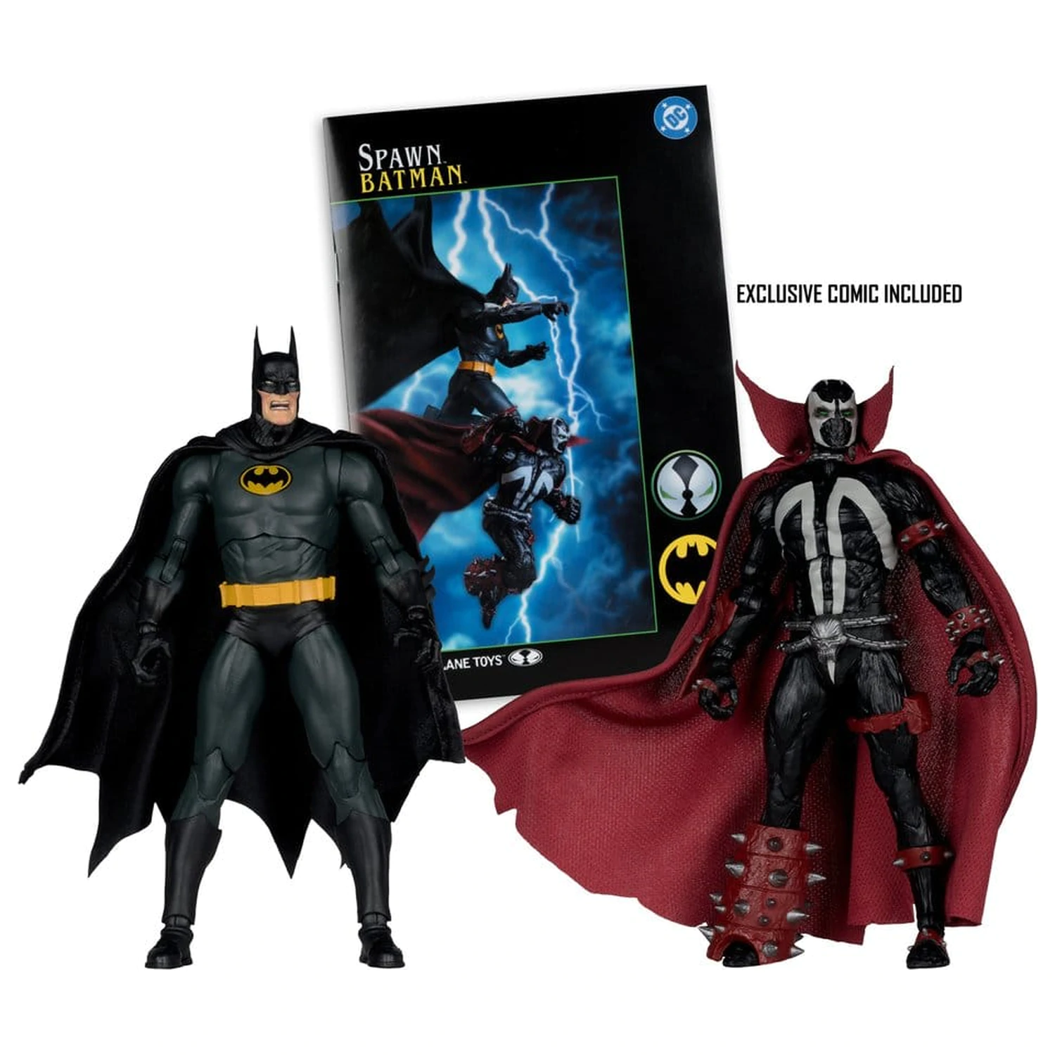 Zestaw 2 figurek akcji DC Multiverse McFarlane Collector Edition Batman & Spawn (Gold Label) 18 cm zdjęcie produktu
