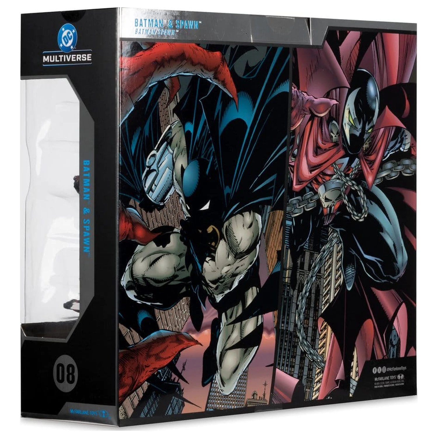 Zestaw 2 figurek akcji DC Multiverse McFarlane Collector Edition Batman & Spawn (Gold Label) 18 cm zdjęcie produktu