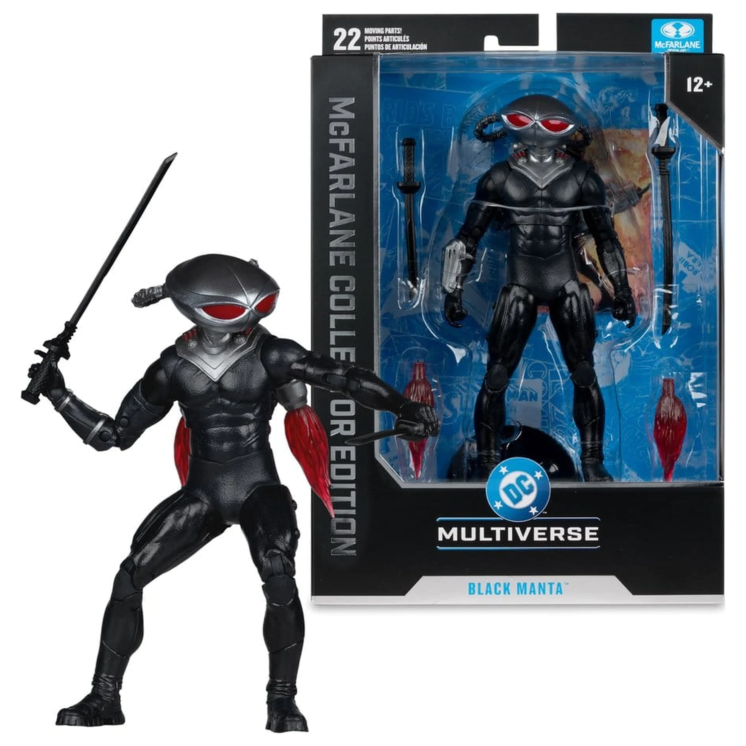 DC Multiverse McFarlane Collector Edition Action Figure Black Manta (DC Classic #68) 18 cm zdjęcie produktu