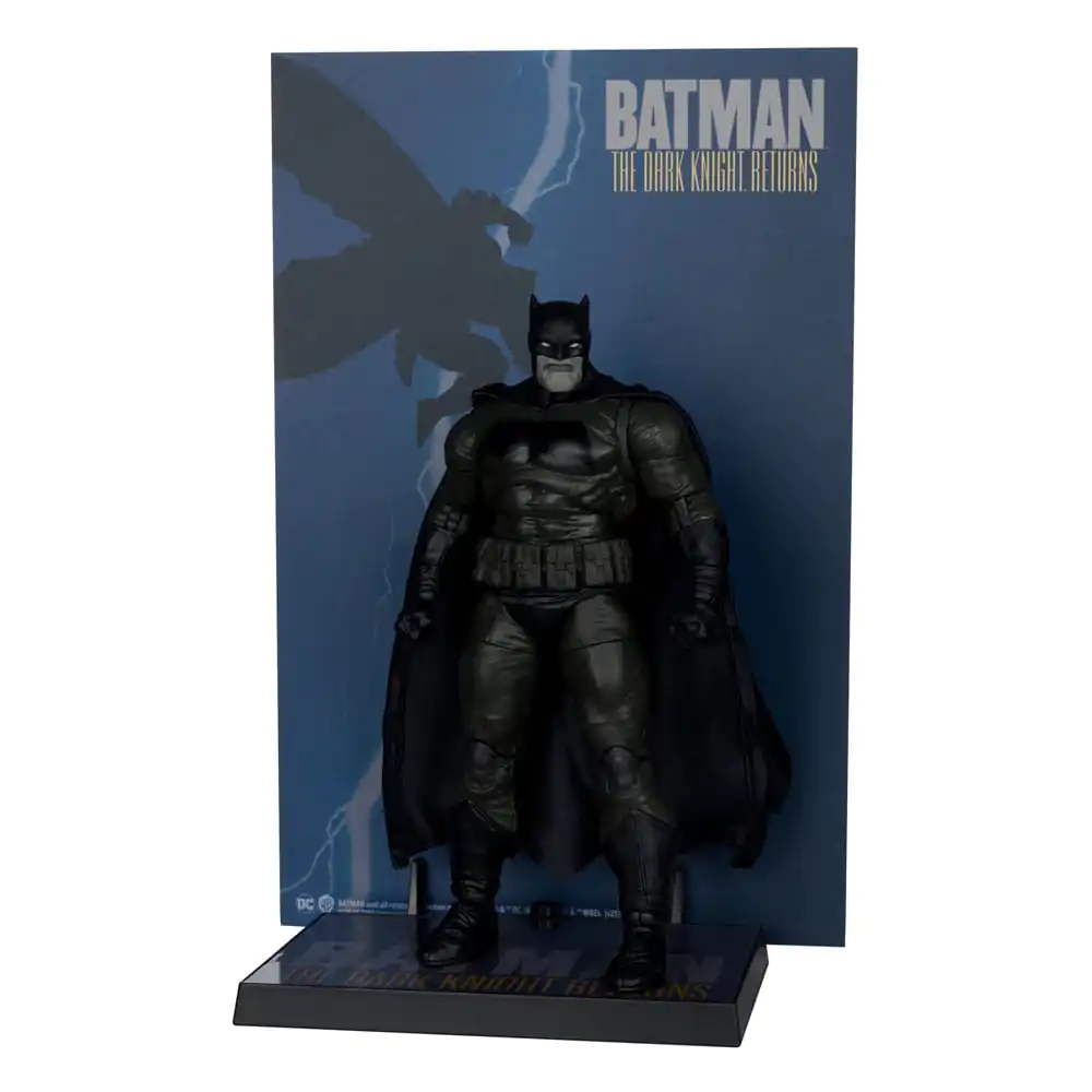 DC Multiverse McFarlane Cover Recreations Figurka Akcji Batman (Batman: The Dark Knight Returns #1) (Gold Label) 18 cm zdjęcie produktu