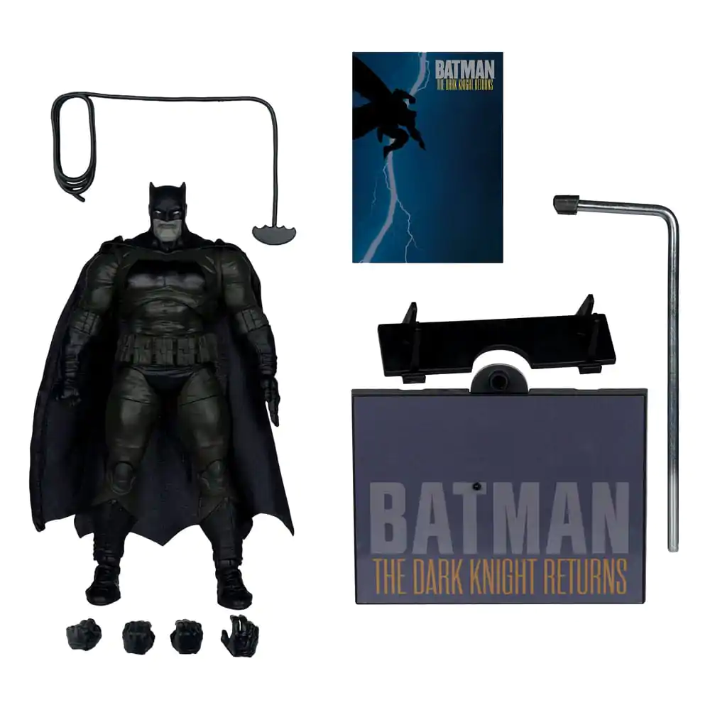 DC Multiverse McFarlane Cover Recreations Figurka Akcji Batman (Batman: The Dark Knight Returns #1) (Gold Label) 18 cm zdjęcie produktu