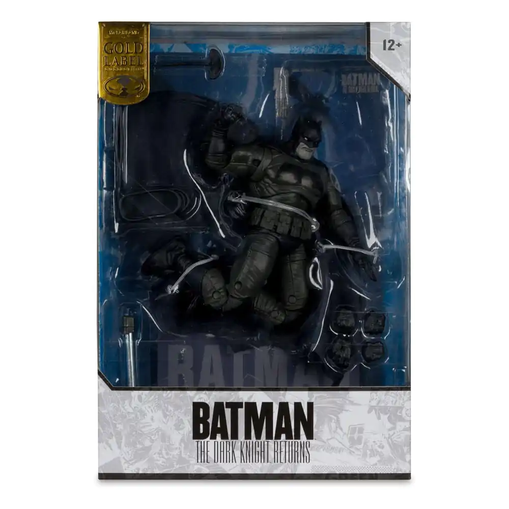 DC Multiverse McFarlane Cover Recreations Figurka Akcji Batman (Batman: The Dark Knight Returns #1) (Gold Label) 18 cm zdjęcie produktu