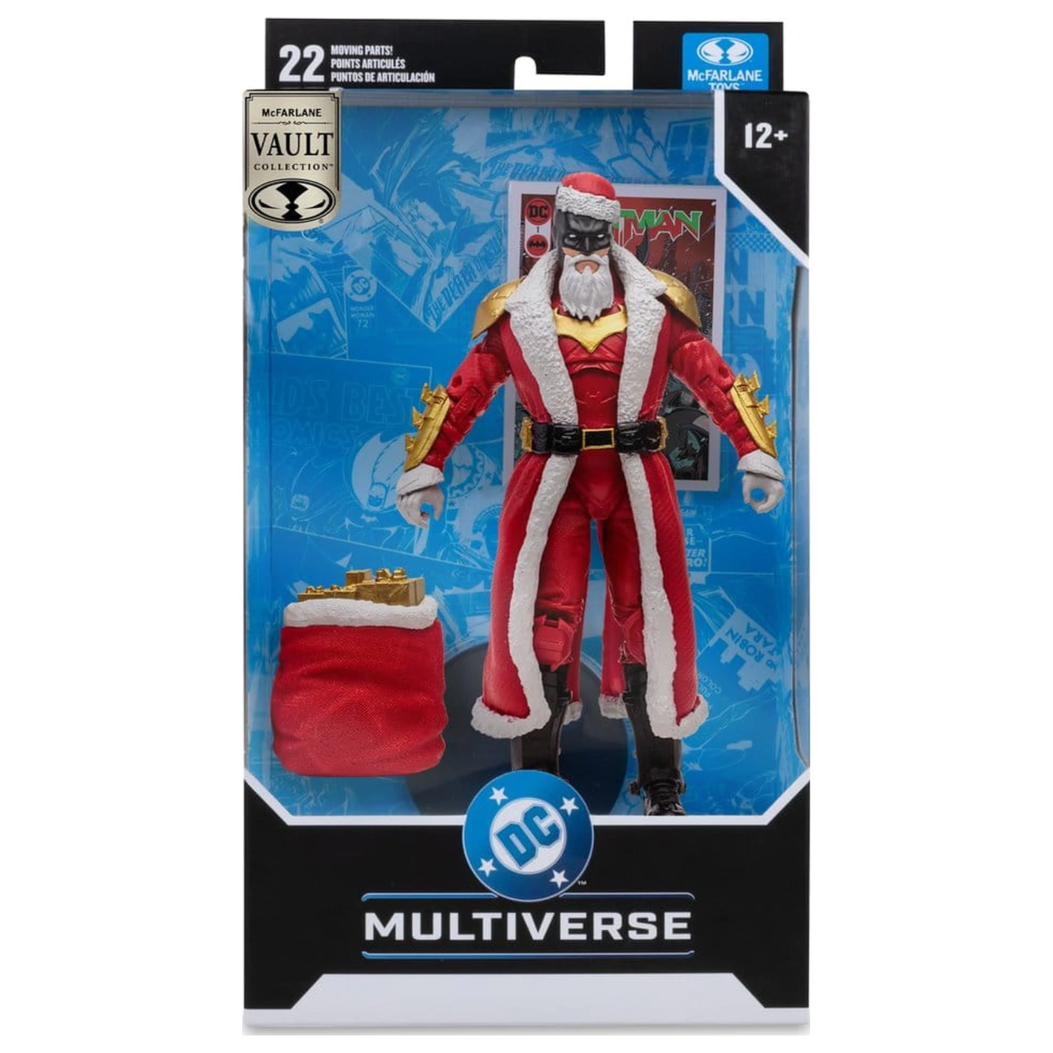 DC Multiverse McFarlane Vault Collection Figurka Akcji Batman (Red Santa Suit) 18 cm zdjęcie produktu