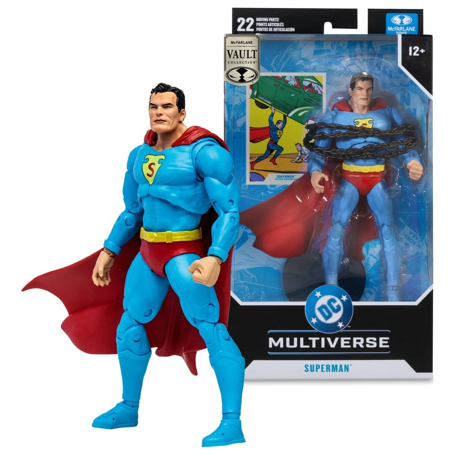 DC Multiverse McFarlane Vault Collection Figurka Akcji Superman (Action Comics) 18 cm zdjęcie produktu