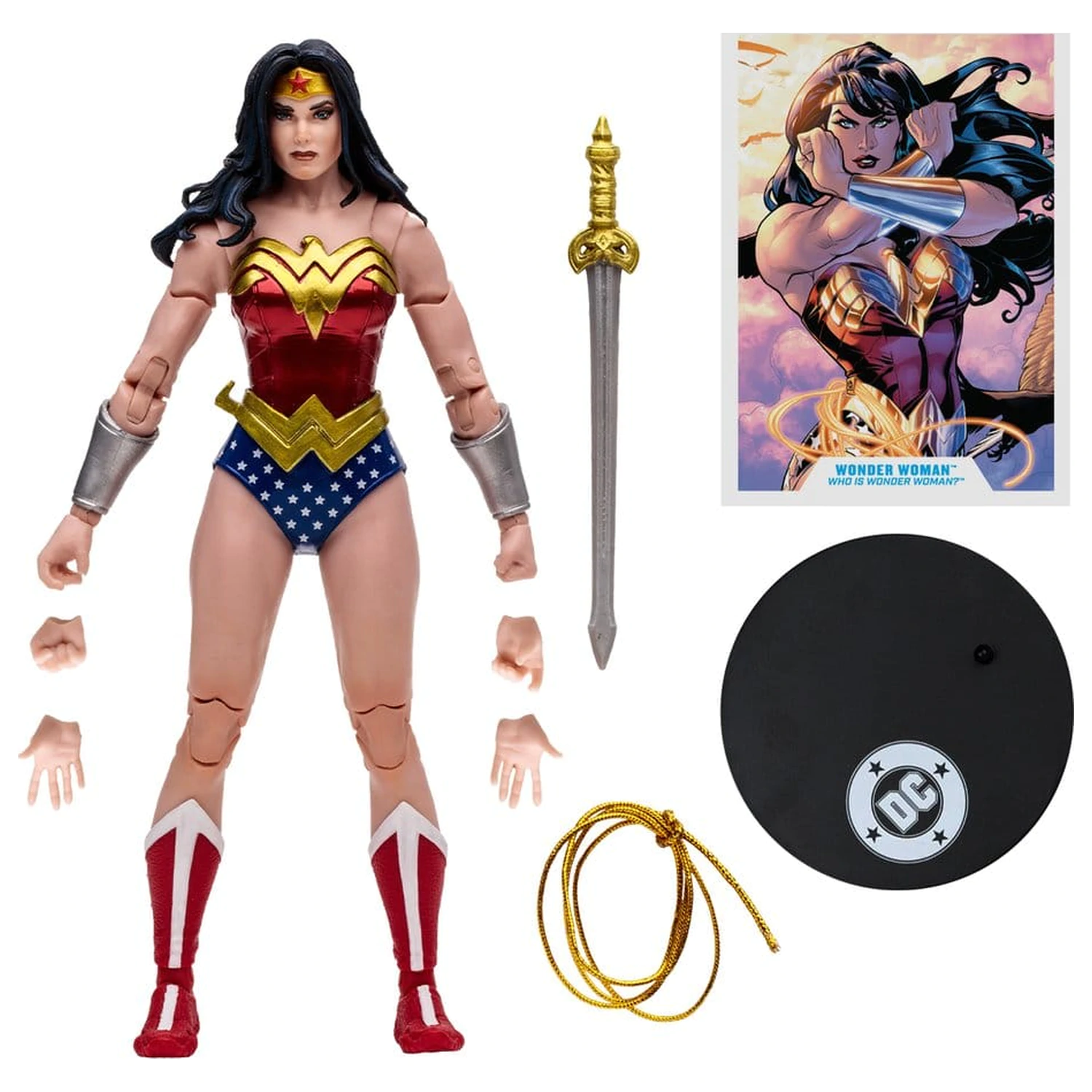 DC Multiverse McFarlane Vault Collection Figurka akcji Wonder Woman (Classic) 18 cm zdjęcie produktu