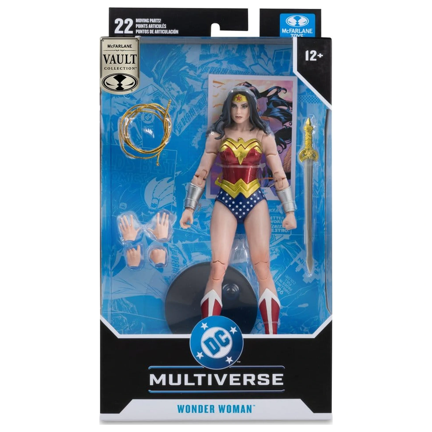 DC Multiverse McFarlane Vault Collection Figurka akcji Wonder Woman (Classic) 18 cm zdjęcie produktu