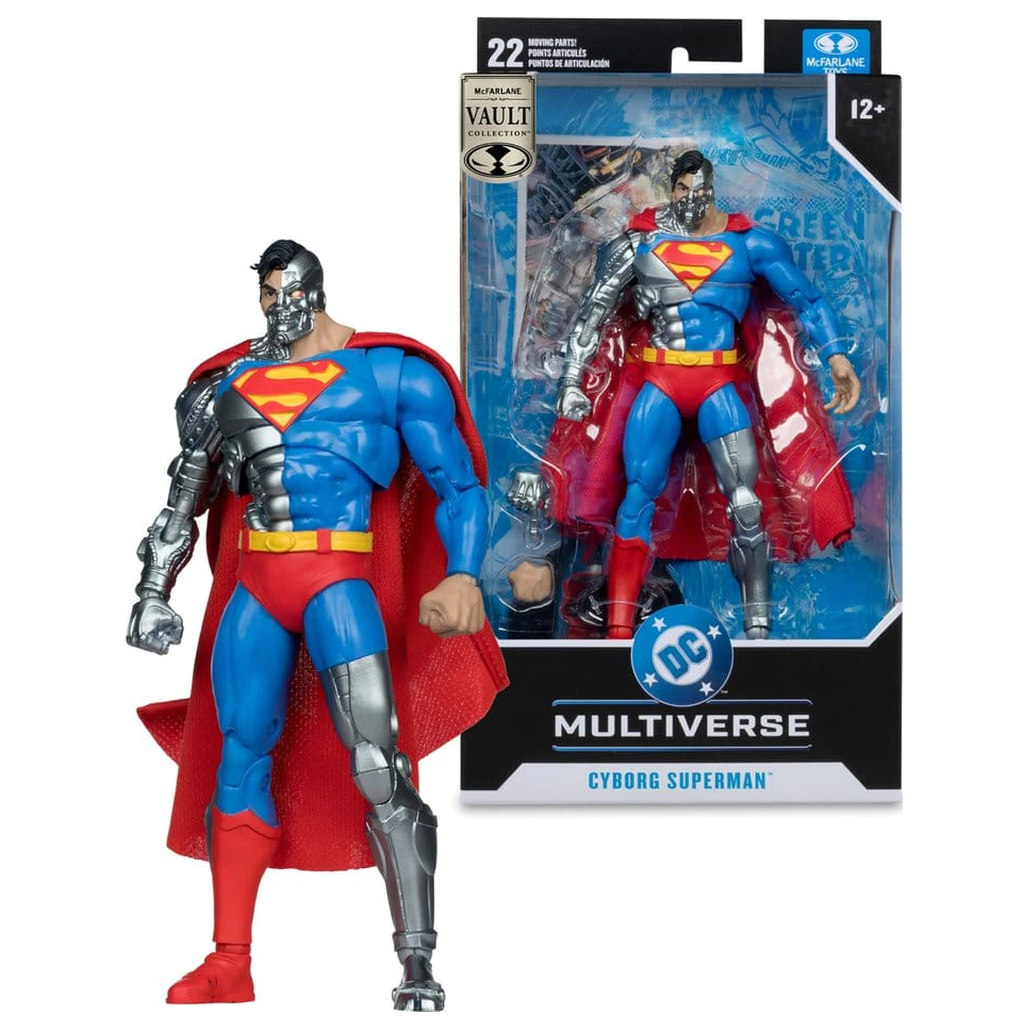 DC Multiverse McFarlane Vault Collection Figurka akcji Cyborg Superman (Revenge of the Green Lanterns) 18 cm zdjęcie produktu