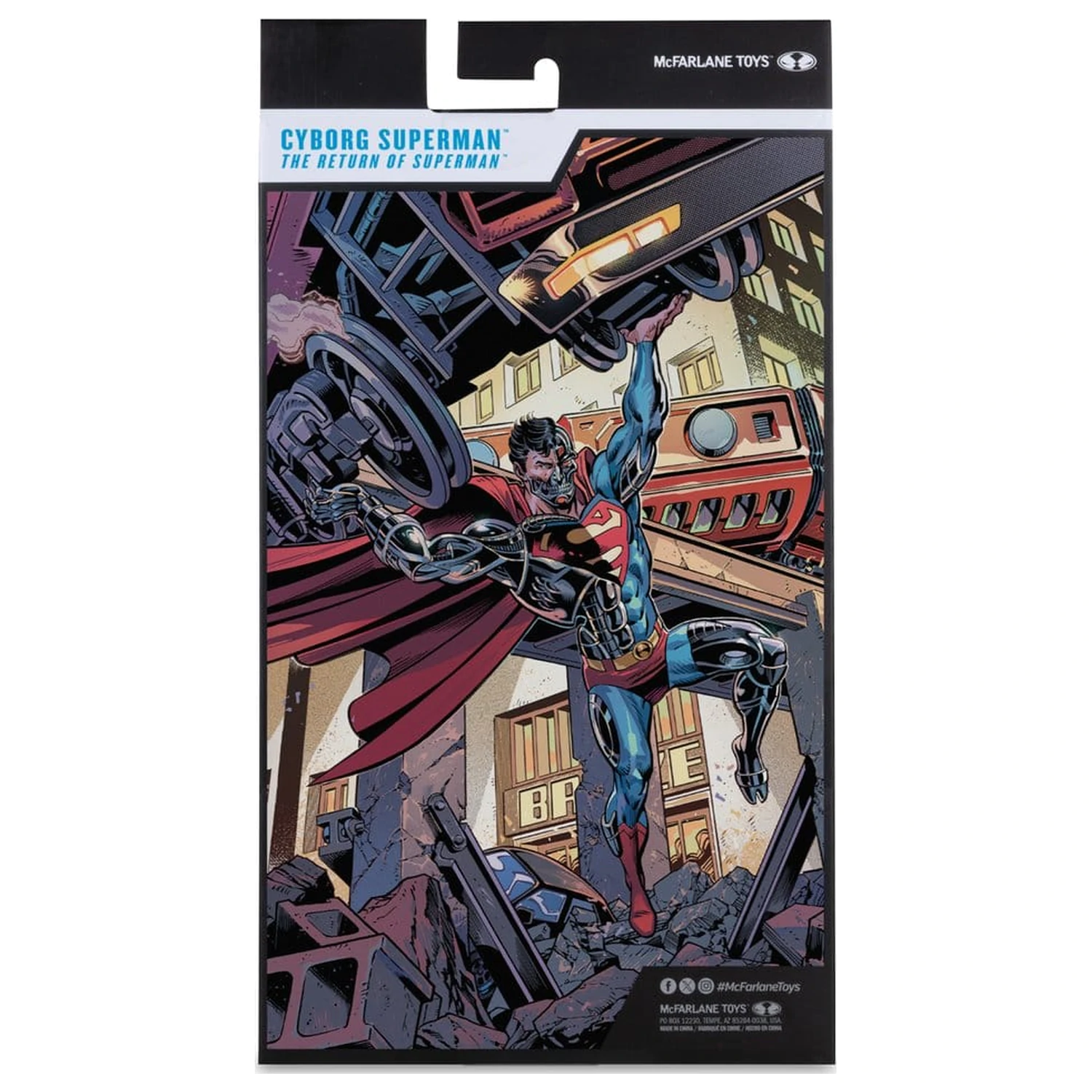 DC Multiverse McFarlane Vault Collection Figurka akcji Cyborg Superman (Revenge of the Green Lanterns) 18 cm zdjęcie produktu