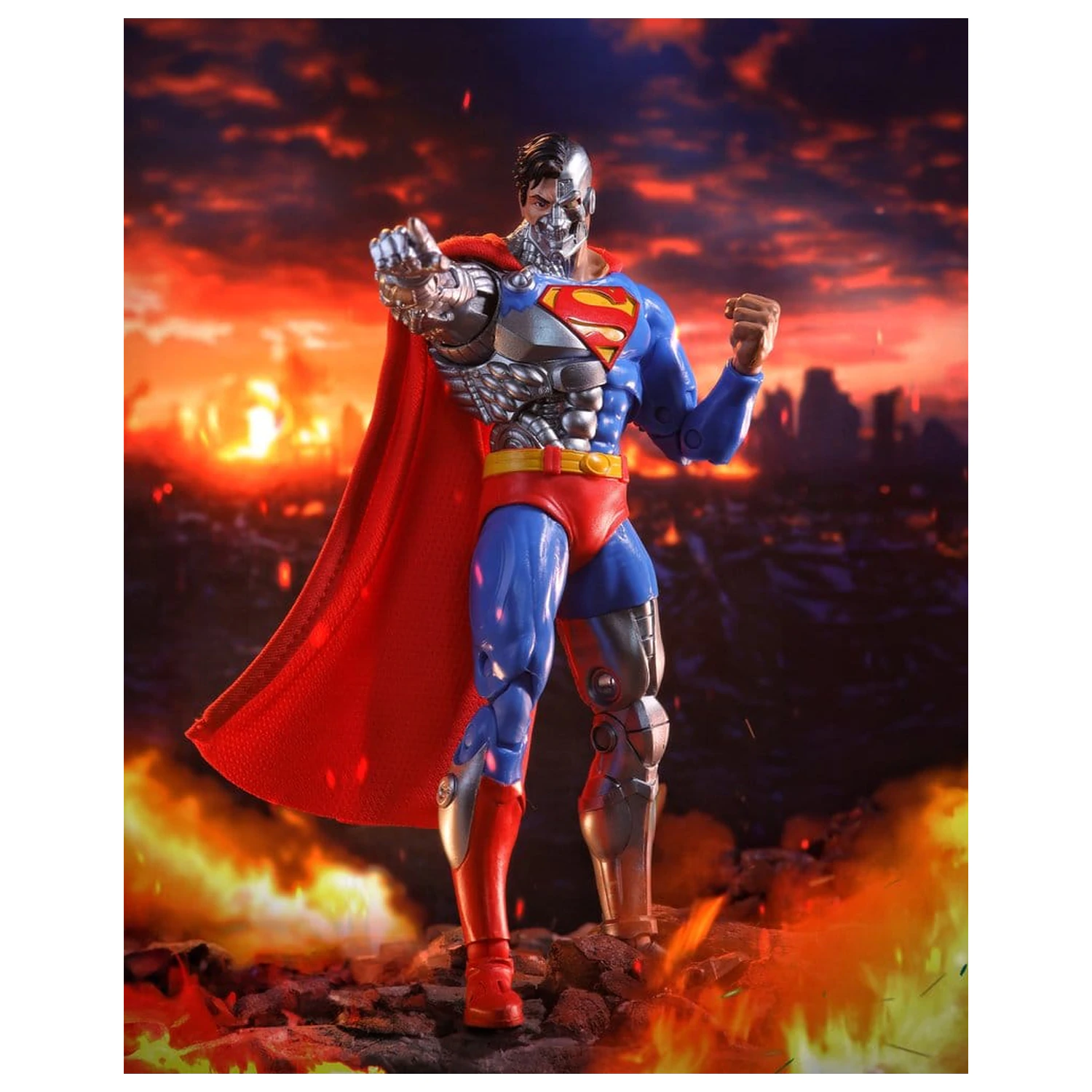 DC Multiverse McFarlane Vault Collection Figurka akcji Cyborg Superman (Revenge of the Green Lanterns) 18 cm zdjęcie produktu