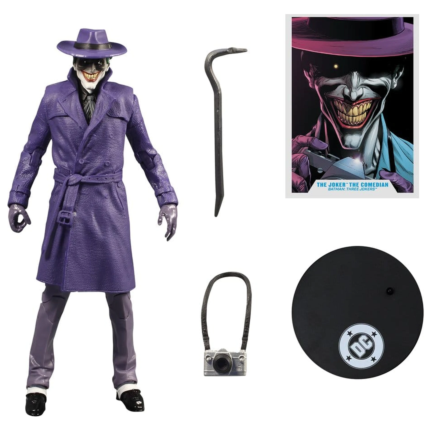 DC Multiverse McFarlane Vault Collection Figurka Akcji The Joker (The Comedian) (Batman: Three Jokers) 18 cm zdjęcie produktu