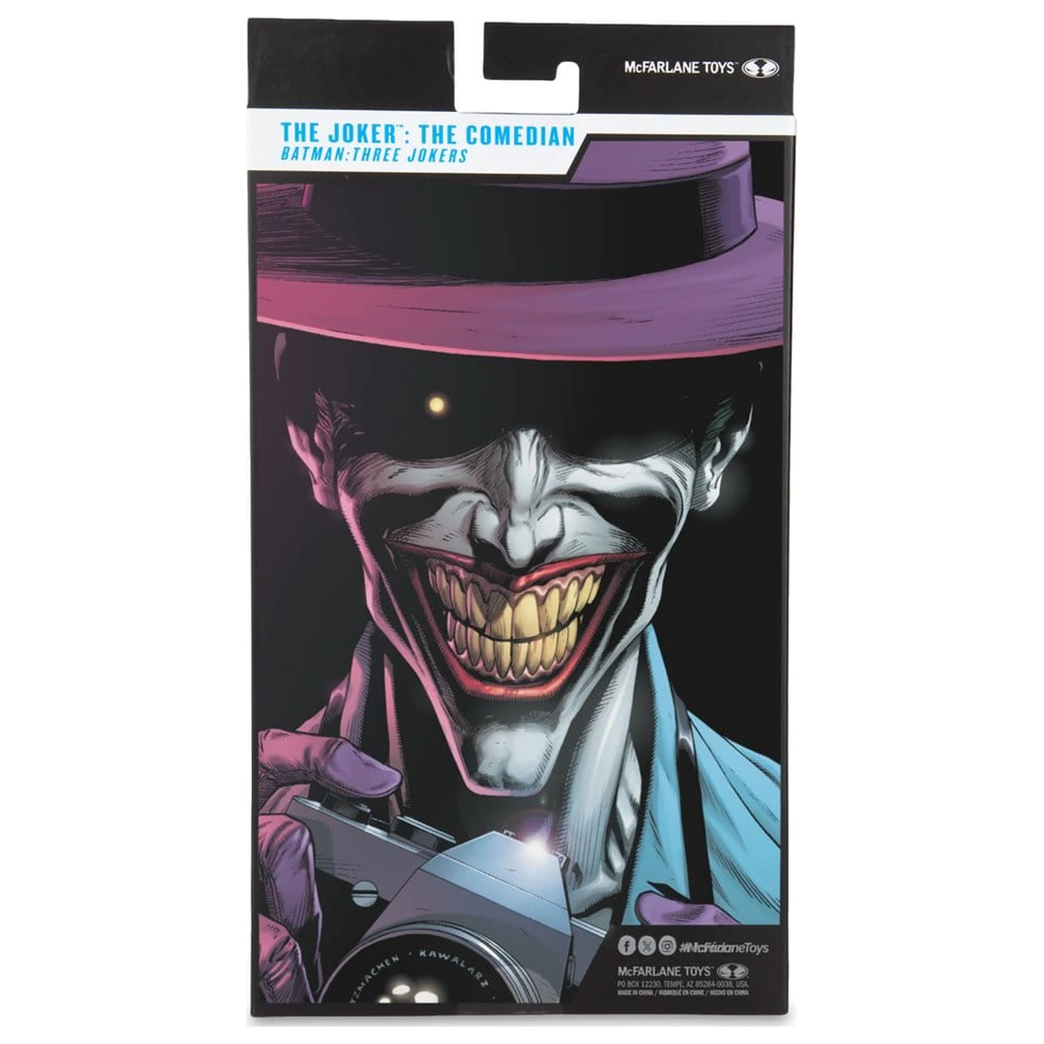 DC Multiverse McFarlane Vault Collection Figurka Akcji The Joker (The Comedian) (Batman: Three Jokers) 18 cm zdjęcie produktu