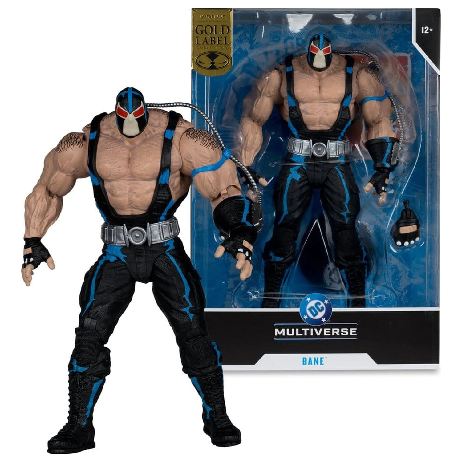 DC Multiverse Mega Figurka Akcji Bane (Knightfall) (Gold Label) 24 cm zdjęcie produktu